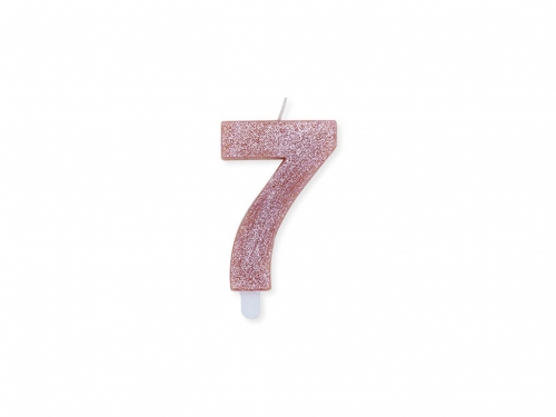 NUM. 7 DI CERA SWEETY ROSE GOLD GLITTER