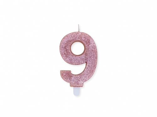 NUM. 9 DI CERA SWEETY ROSE GOLD GLITTER
