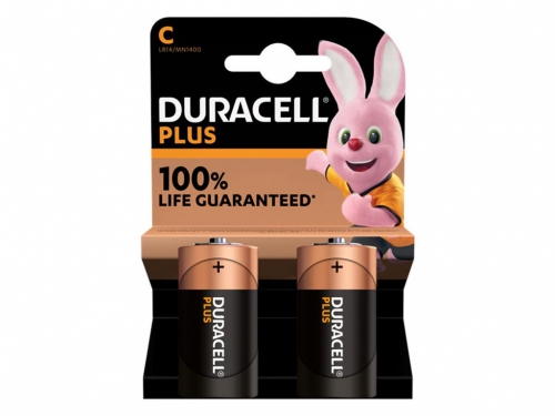 DURACELL PLUS 100 MEZZA TORCIA C