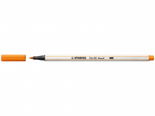 STABILO PENNARELLO PEN68 BRUSH ARANCIO
