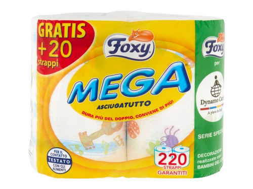 FOXY ASCIUGATUTTO MEGA 2 ROTOLI