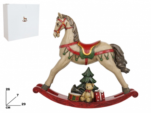 CAVALLO A DONDOLO 26 CM