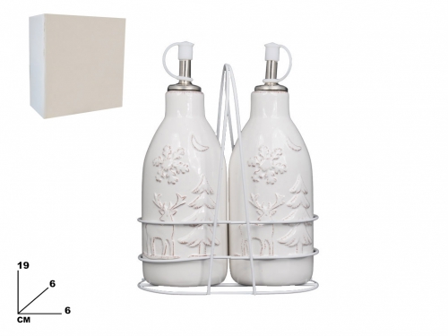 SET OLIO E ACETO DECORATIVO NATALIZIO