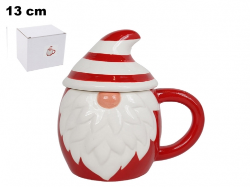 TAZZA GNOMO DECORATIVA NATALIZIA
