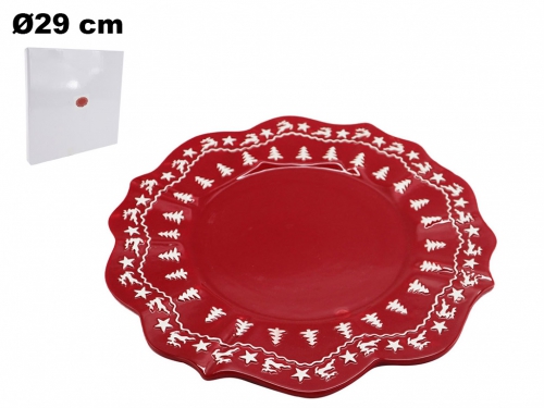 PIATTO DECORATIVO NATALIZIO