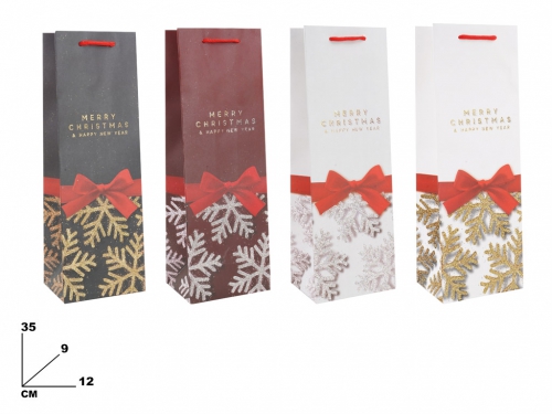 BUSTA NATALE 12*35*9CM