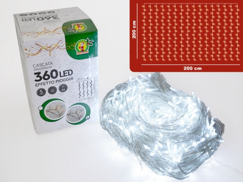 CASCATA EFF PIOG 360 LED L/FREDDA 2x2M