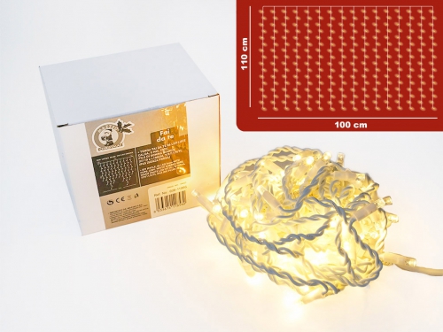 TENDA FAI DA TE 86 LED L/CALDA 110x100CM