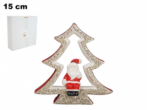 BABBO NATALE IN CERAMICA