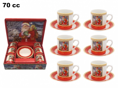 SET CAFFE' DECORATIVO NATALIZIO