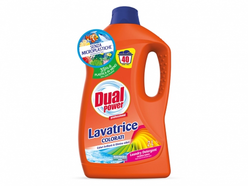 DUAL POWER LAVATR. LIQ. COLORATI 40LV 2L