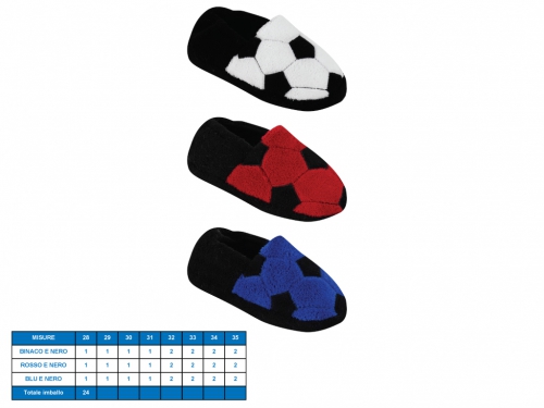 PANTOFOLA BOMBER 28-35