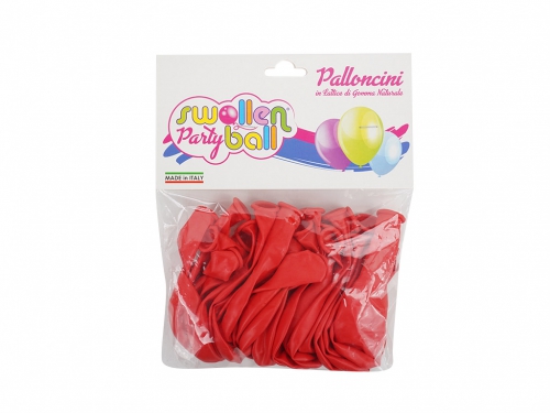 BS. PALLONCINI GOMMA G90 CLASS. ROSSO 25