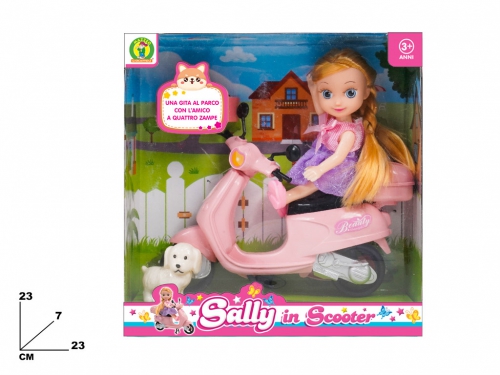 SALLY IN SCOOTER