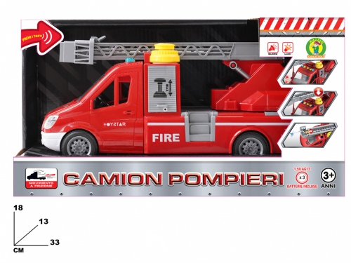 CAMION POMPIERI CON SUONI