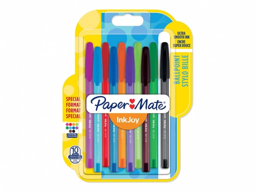 PENNE PAPER MATE INKJOY BLISTER (10) ASS