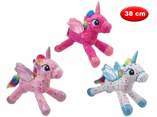 PELUCHE UNICORNO CHARM CM 38