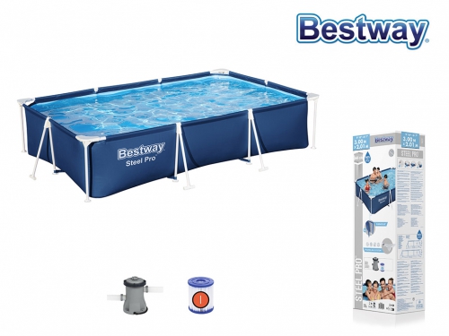 BW PISCINA PRO RETTANGOLARE 56411 NET