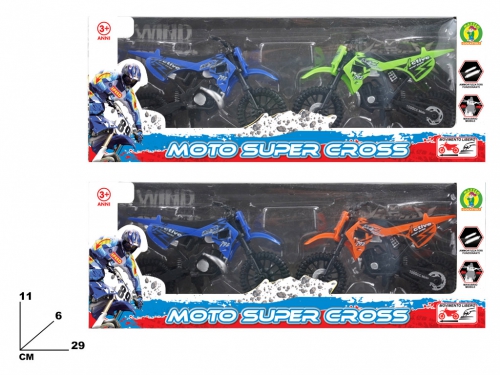 MOTO SUPER CROSS RUOTE LIBERE