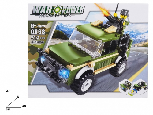 COSTRUZIONI WAR POWER FUORISTRADA 212 PZ