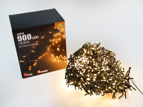 SERIE 900 LED CAVO VERDE LUCE CALDA