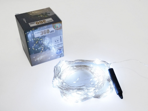 SERIE 360 LED CAVO ARGENTATO LUCE FREDDA