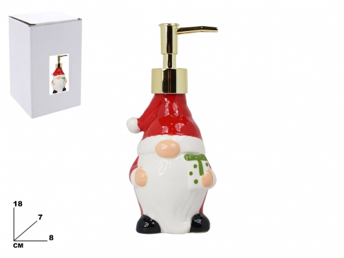 PORTA SAPONE DECORATIVO NATALIZIO 18 CM