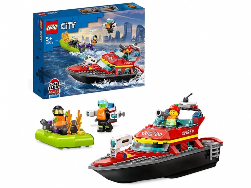 LEGO CITY BARCA SOCCORSO ANTINC. 60373