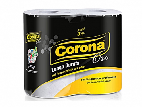 CORONA ORO IGIENICA 4 ROTOLI