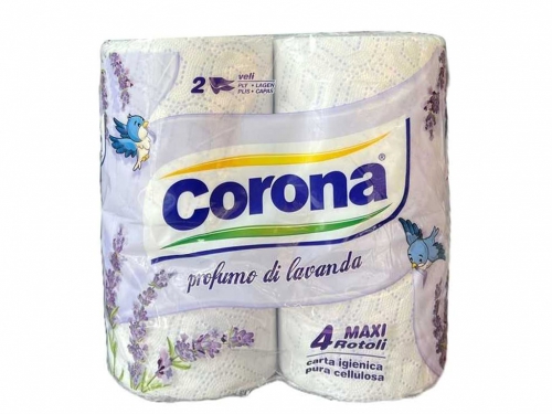 CORONA IGIENICA LAVANDA 4 ROTOLI