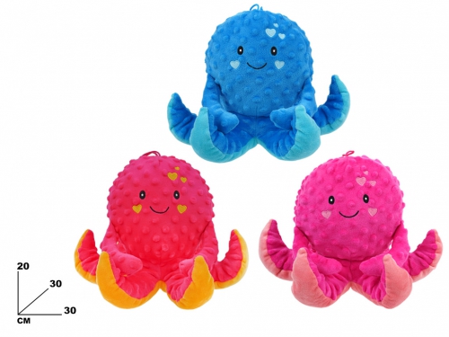 PELUCHE POLPO COLORFUL CM 30        NET