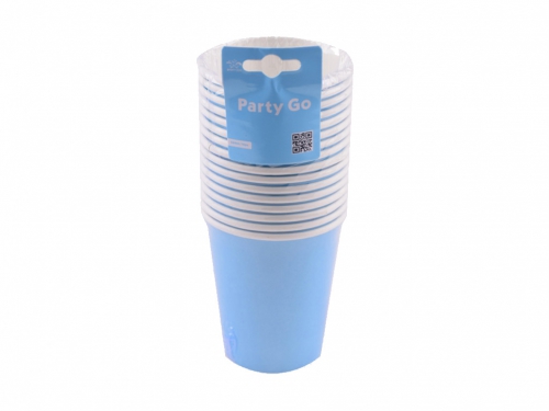 BICCHIERI BLU 9,5CM 16PZ