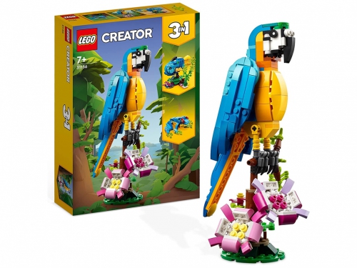 LEGO CREATOR 3IN1 PAPPAGALLO ESOTICO