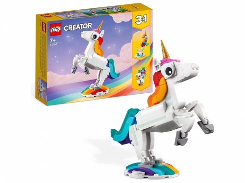 LEGO CREATOR 3IN1 UNICORNO MAGICO 31140