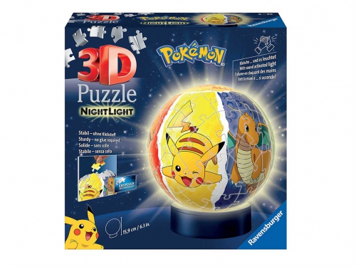 PUZZLE 3D NIGHTLAMP POKEMON 115471