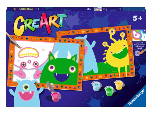 CREART SERIE JUNIOR 2 X MONSTERS