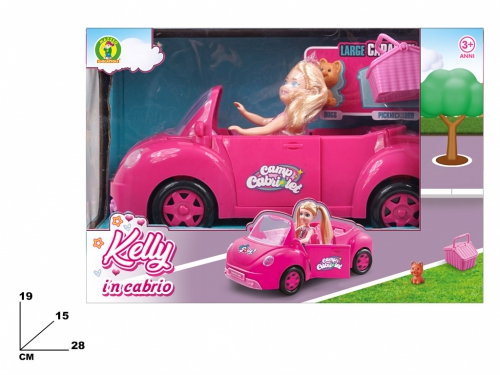 BAMBOLA KELLY IN CABRIO