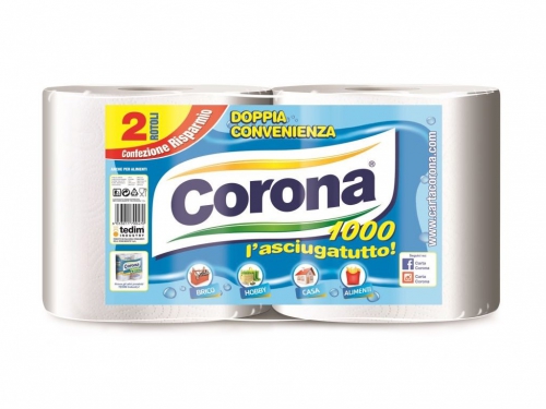 CORONA L'ASCIUGATUTTO COPPIA 1000