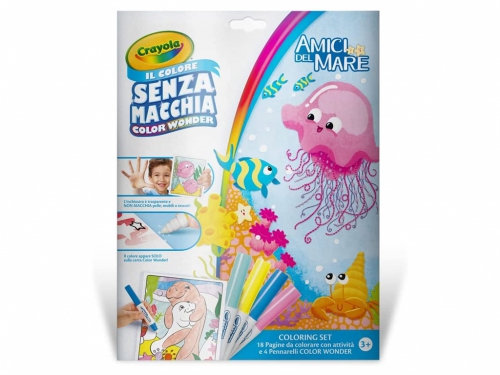 SET COLORI COLOR WONDER AMICI DEL MARE