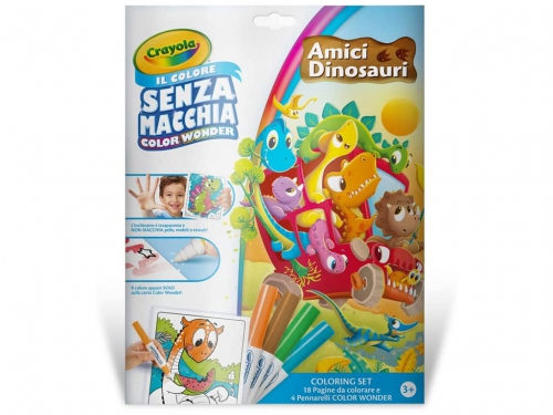 SET COLORI AMICI DINOSAURI