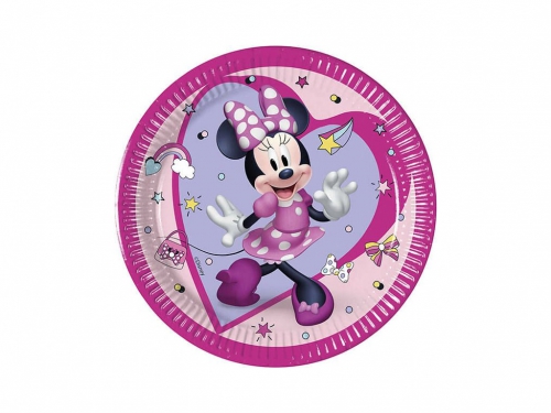 PIATTI CARTA MINNIE 20CM 8PZ