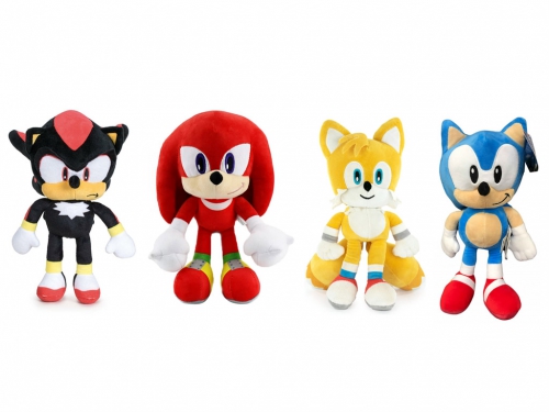 PELUCHE SONIC CON AMICI ASSORT. 30CM