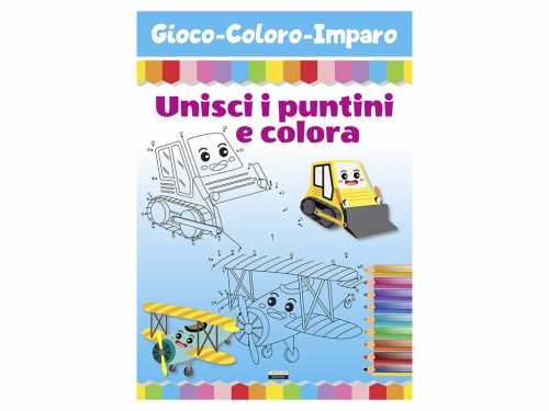 GIOCO COLORO IMPARO UNISCI I PUNTINI