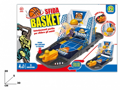 GIOCO SFIDA BASKET