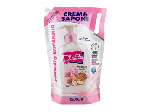 DELICE BUSTA SOAP FIORI MANDORLO 1,5L