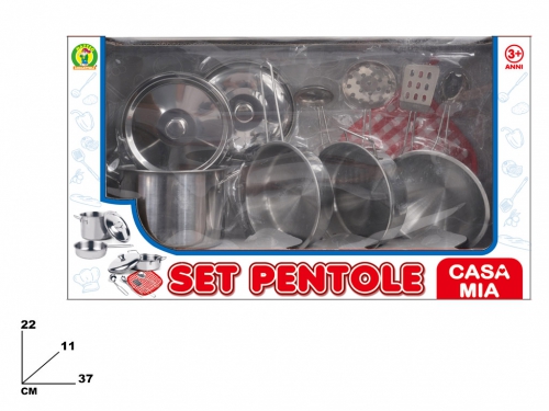 SET PENTOLE METALLO