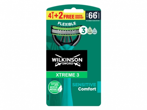 WILKINSON XTREME 3 SENSITIVE 4+2