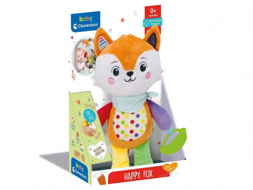 HAPPY FOX PELUCHE NEONATO 17792