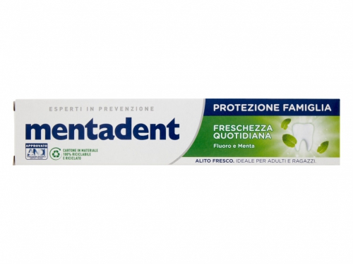 MENTADENT 75ML PROT.FAM. FRESH QUOTIDIAN