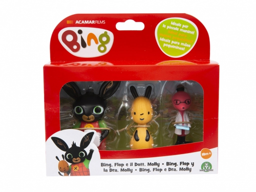 BING SET 3 PERSONAGGI BNG41000